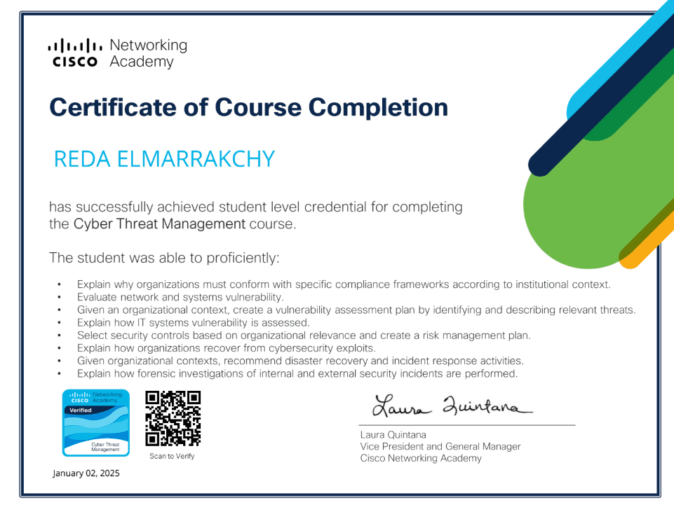 Cyber Threat Management